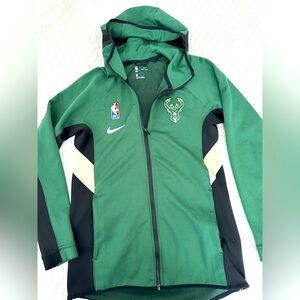 NBA Milwaukee Bucks Full Zip Hoodie Jacket/ MEN’s MED